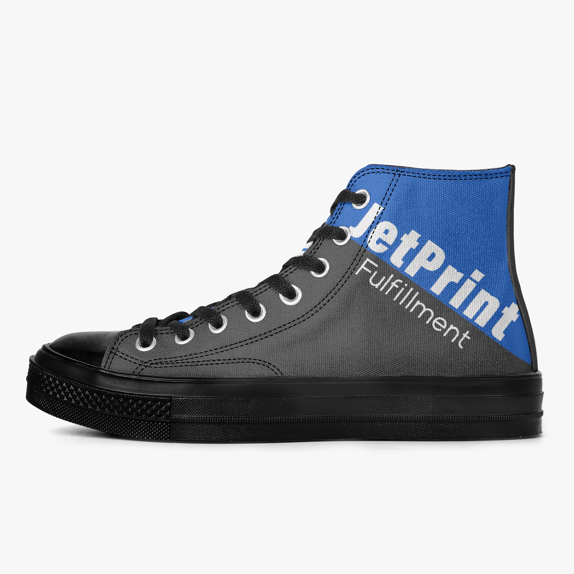 High Top Canvas Shoes - JetPrint: All Print On Demand