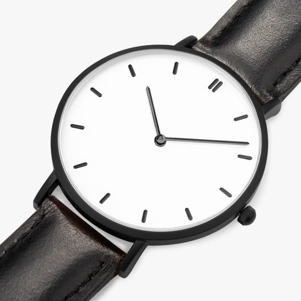 a black quartz watch