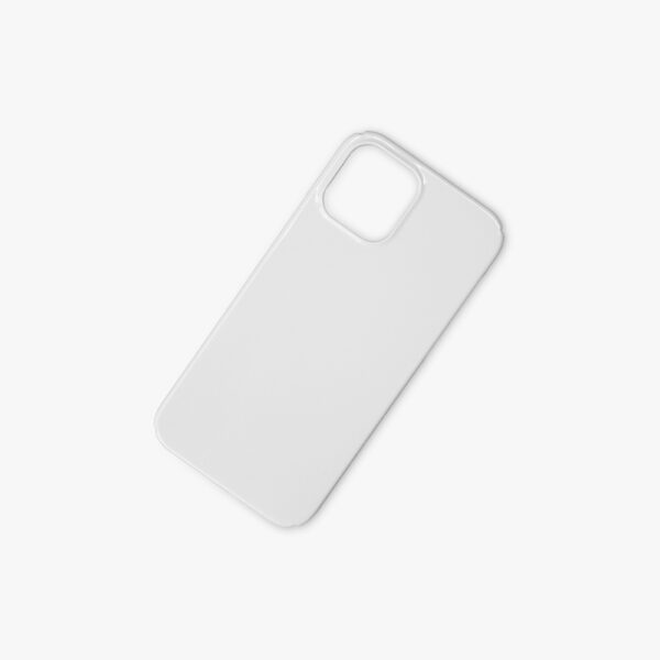 A pure white customizable iPhone 12 Pro Max Case