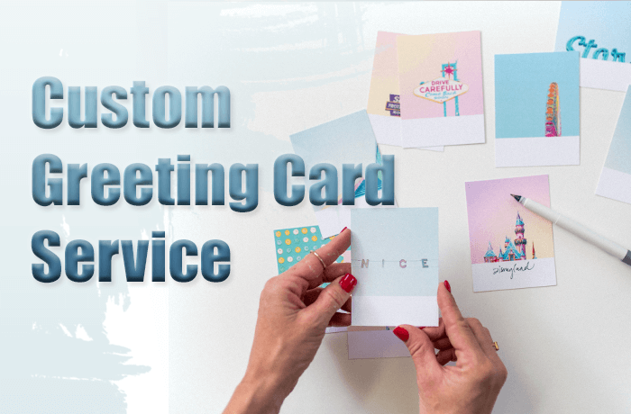 Custom Greeting Card Service Poster