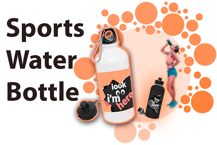 600ml Stainless Steel Sports Bottle - JetPrint