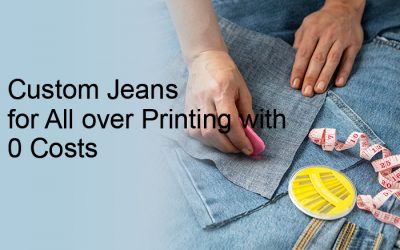 Custom Jeans Series for All Over Print With 0 Costs