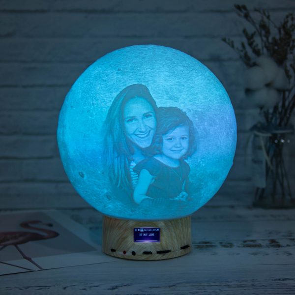 Bluetooth moonlight with family pictures