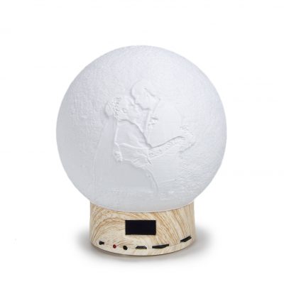 Bluetooth 3D Moon Light