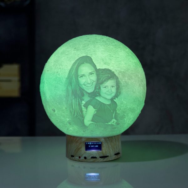 Bluetooth moonlight with family pictures