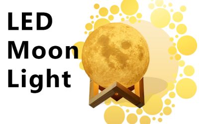 Custom 3D Moon Led Lights for Sale on Your Website