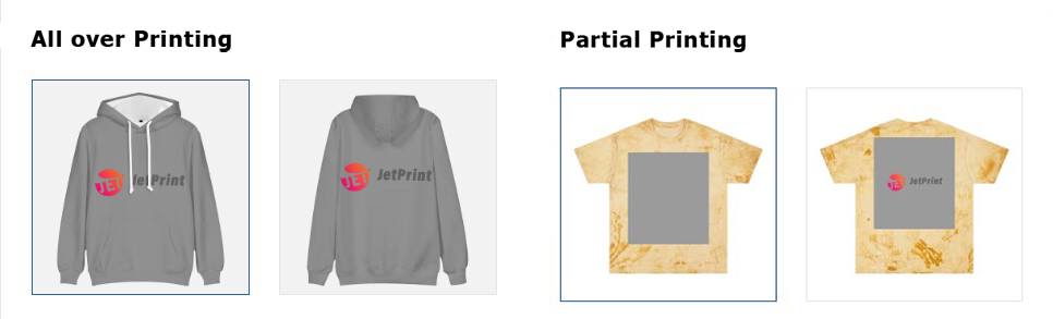 A grey designed hoodie and a custom yellow T-shirt