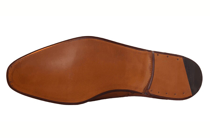 a leather sole