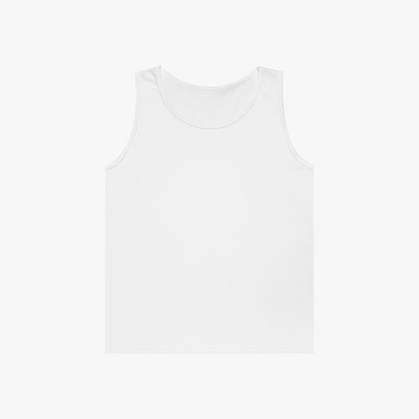 a grey cotton tank top