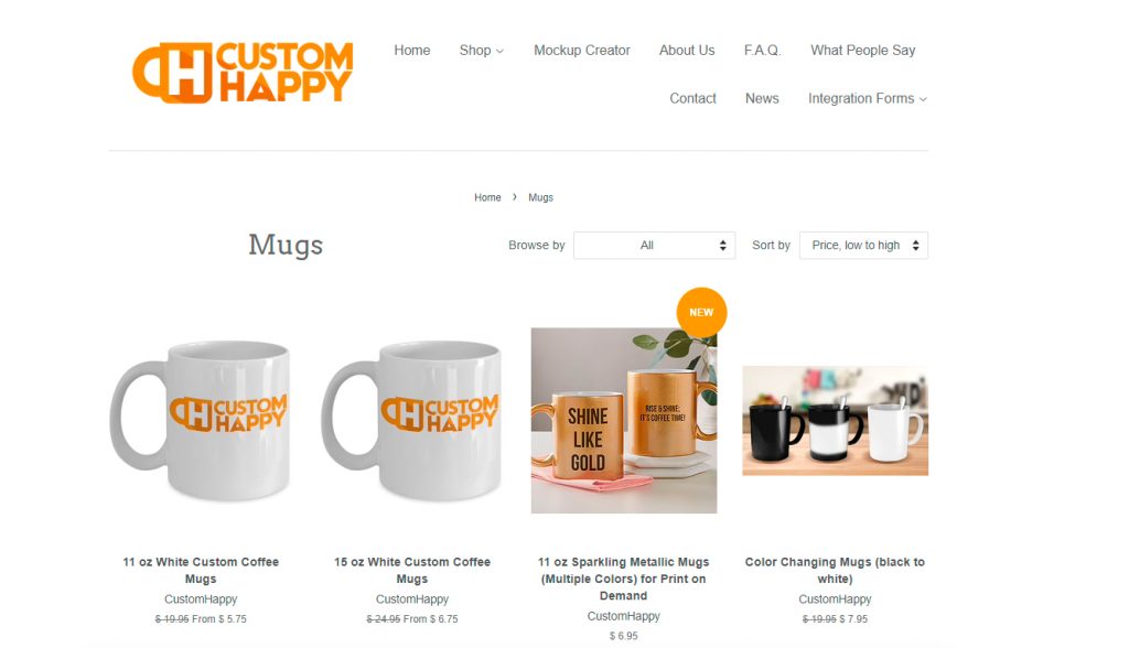 Customhappy mugs