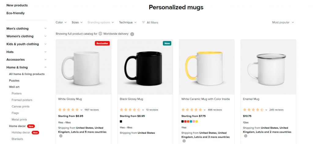 Printful Mugs