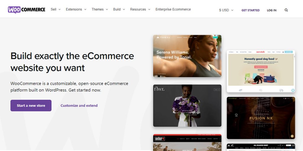 Woocommerce Homepage