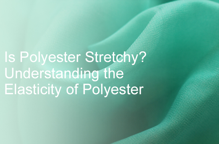 Is polyester on sale fabric stretchy