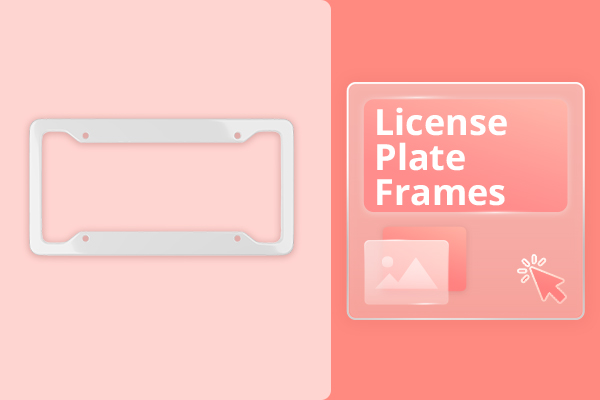 Custom License Plate Frames with JetPrint