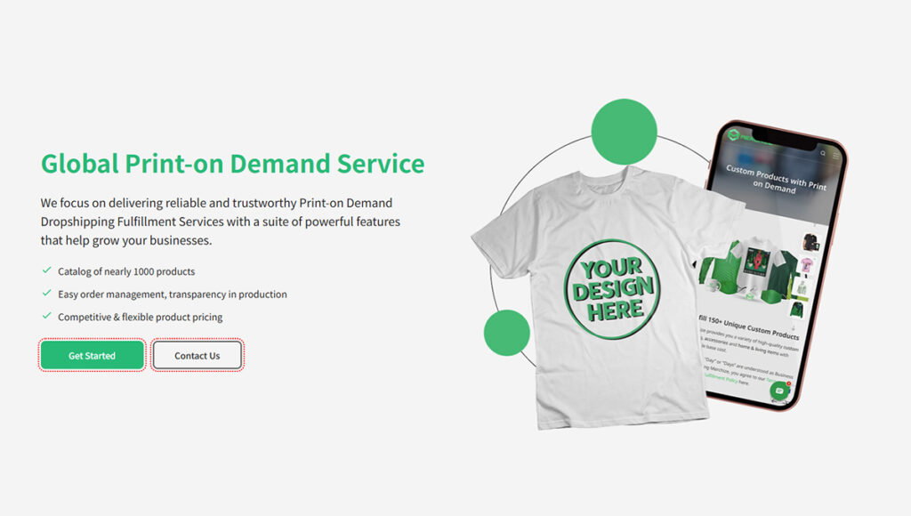 Merchize Home Page Banner