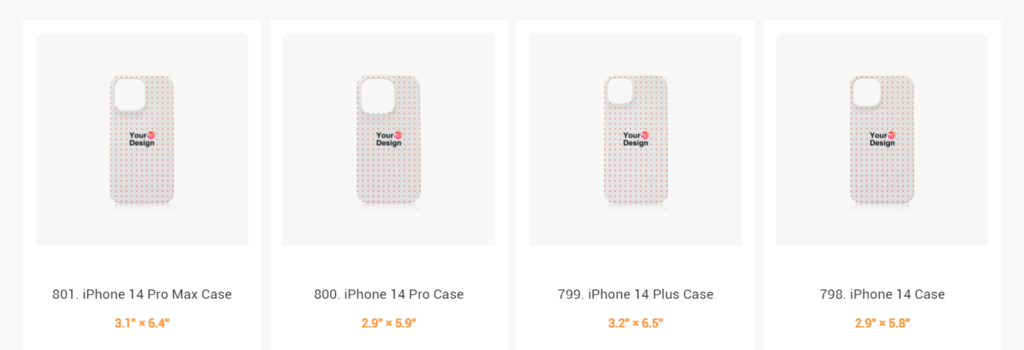 Custom iPhone Cases Catalog