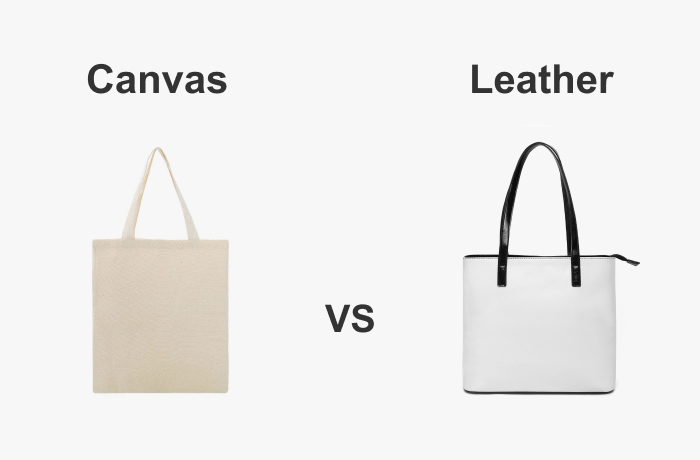 Canvas vs. Leather: How to Choose the Perfect Bag for You