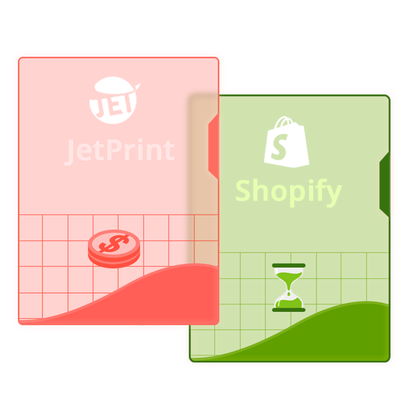 JetPrint connects with Shopify