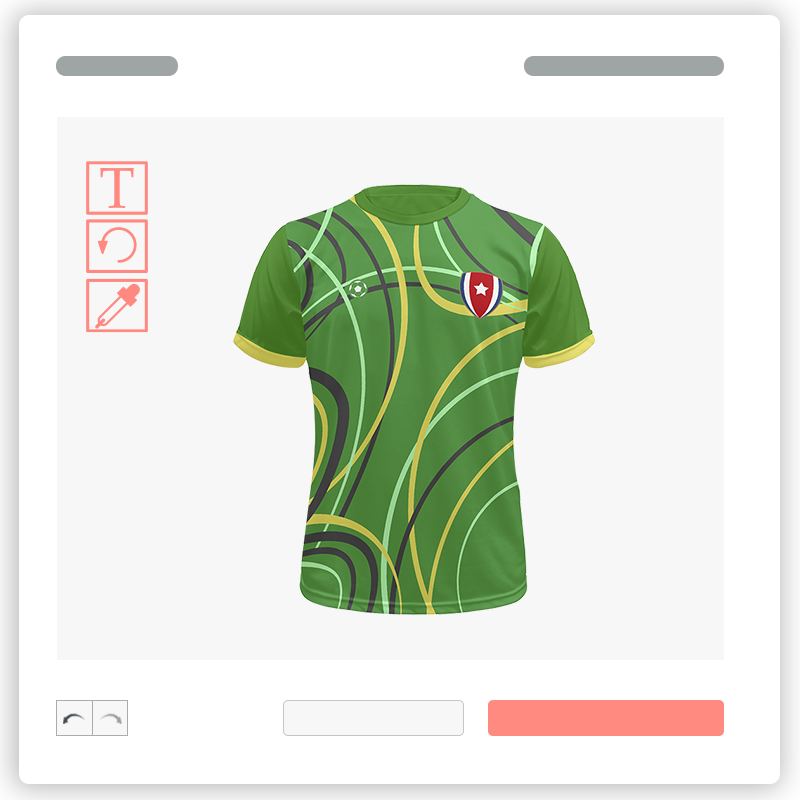 Design your soccer jerseys