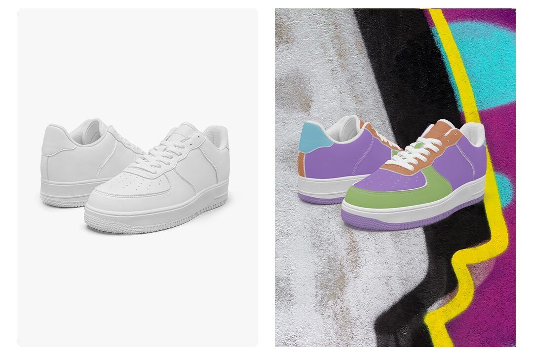 Custom shoes service: an original shoe design manufactured in JetPrint's own factory