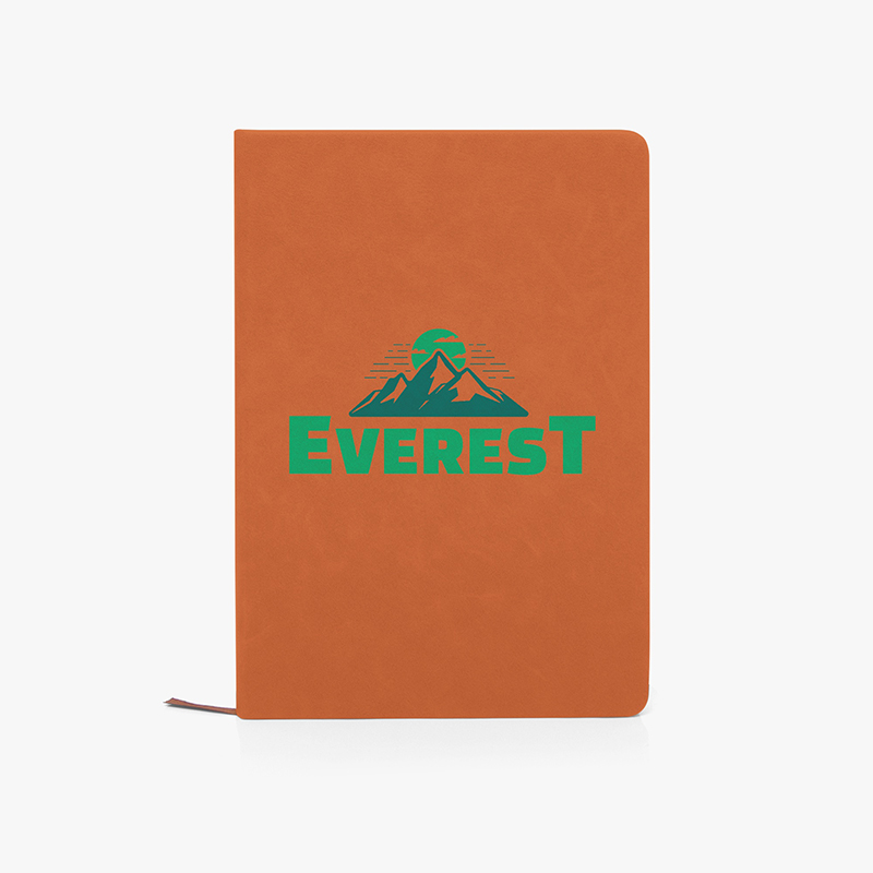 PU Leather Journal Notebook with logo