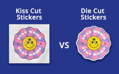 Kiss Cut vs. Die Cut: How to Choose Stickers?