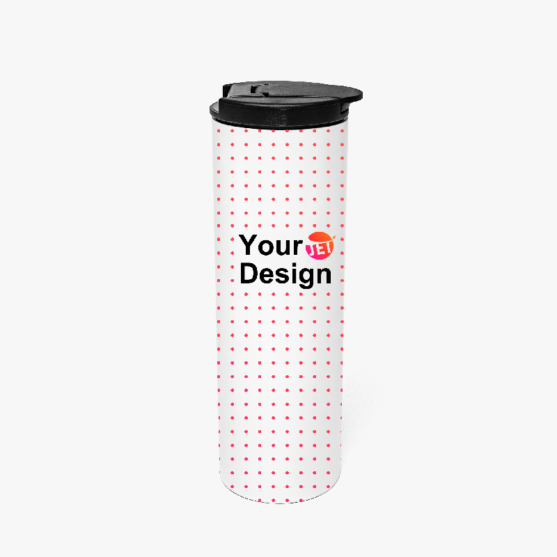 Straight Tumbler with Black Cover