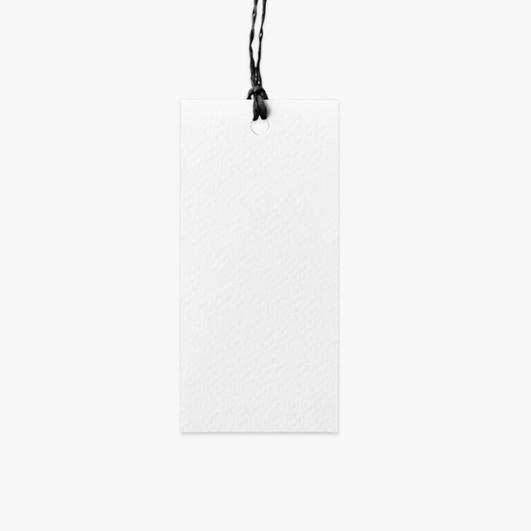 Custom clothing label with brand name for apparel