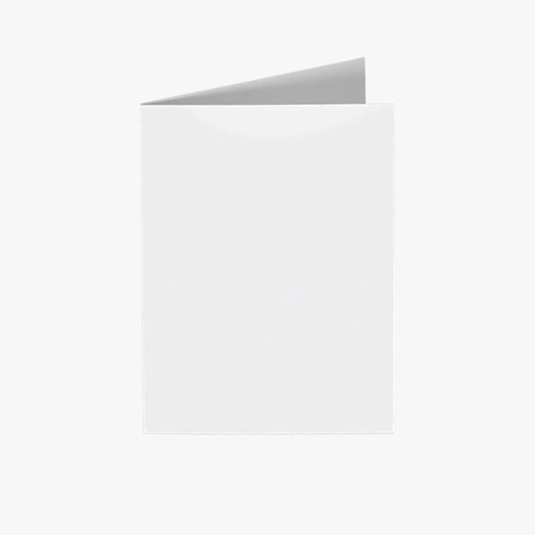 Custom branded greeting card for print on demand orders