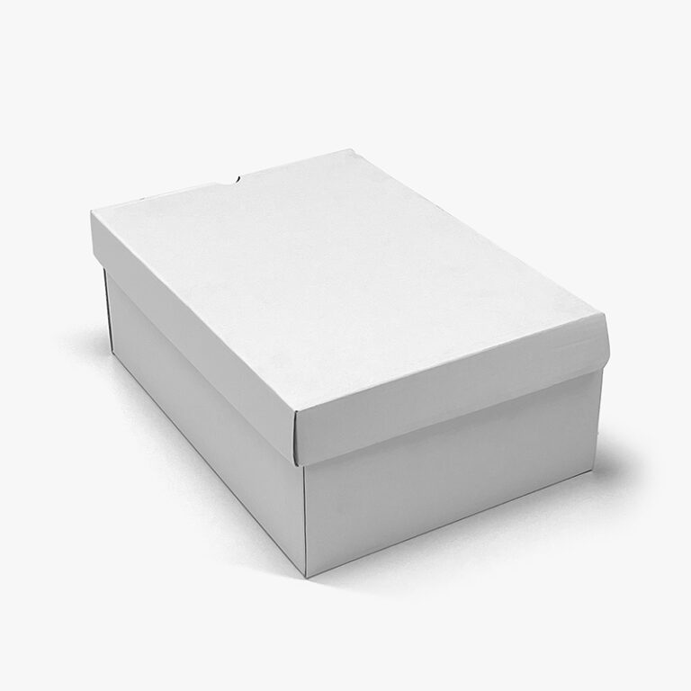 Branded shoe box with custom logo printing