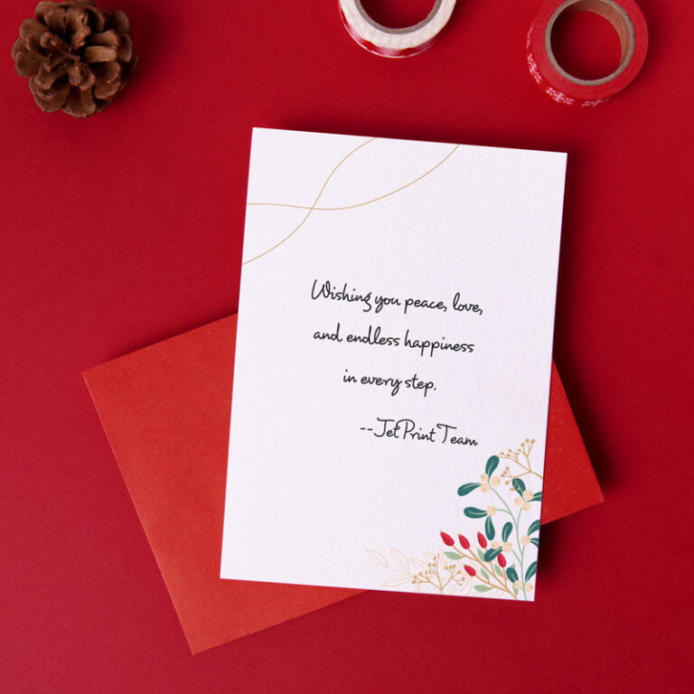 Adding custom branding greeting cards to print on demand products