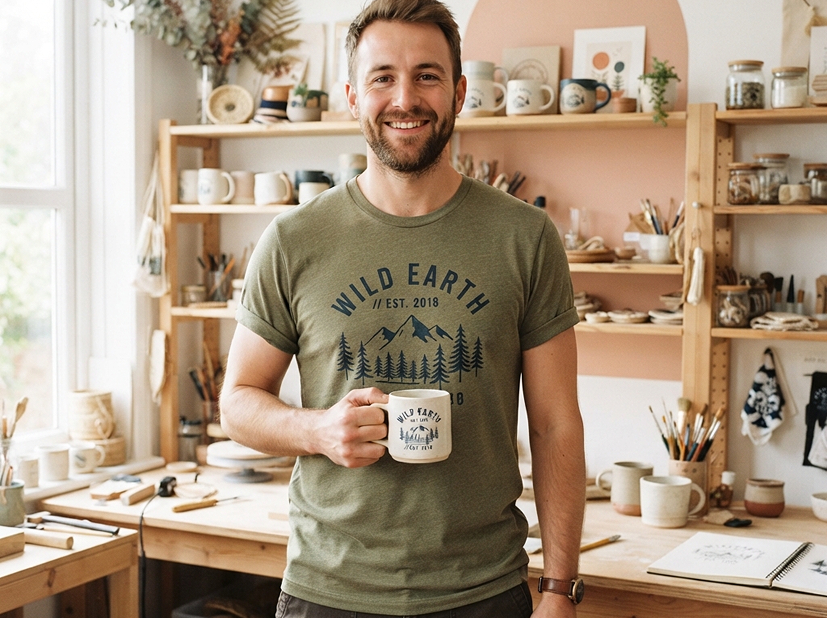 JetPrint print on demand products connected to an Etsy shop